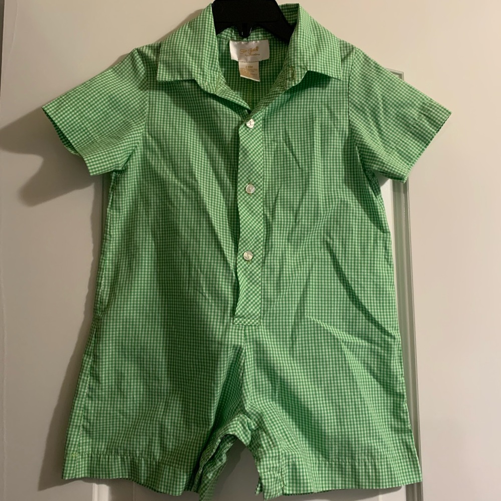 Baby Boy Short Sleeve Body Suit